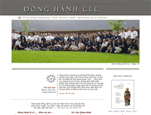 Tablet Screenshot of donghanh.org